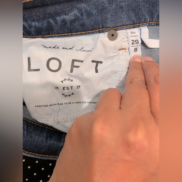 LOFT Mid-Rise Skinny Jeans - Picture 3 of 3